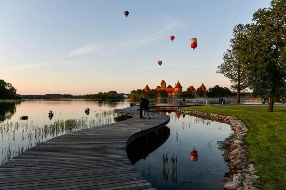 Stilingi Apartamentai Su Virtuve Traku Miesto Centre Trakai Kültér fotó